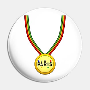 Olympic medal Paris 2 Pin