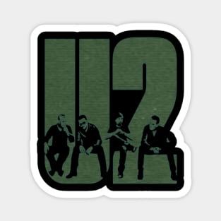 u2 vintage Magnet