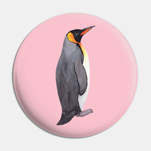 King Penguin (Back profile) Pin by Duck Cloud 9