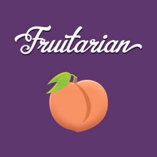 Fruitarian Eat Peach Fruit T-Shirt
