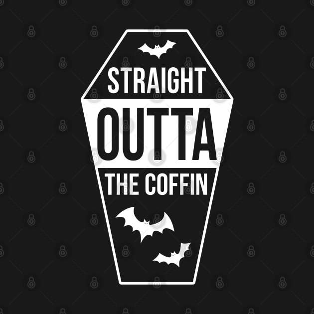 Straight Outta The Coffin Halloween by creativecurly