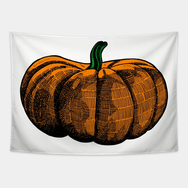 Pumpkin Tapestry by senkova