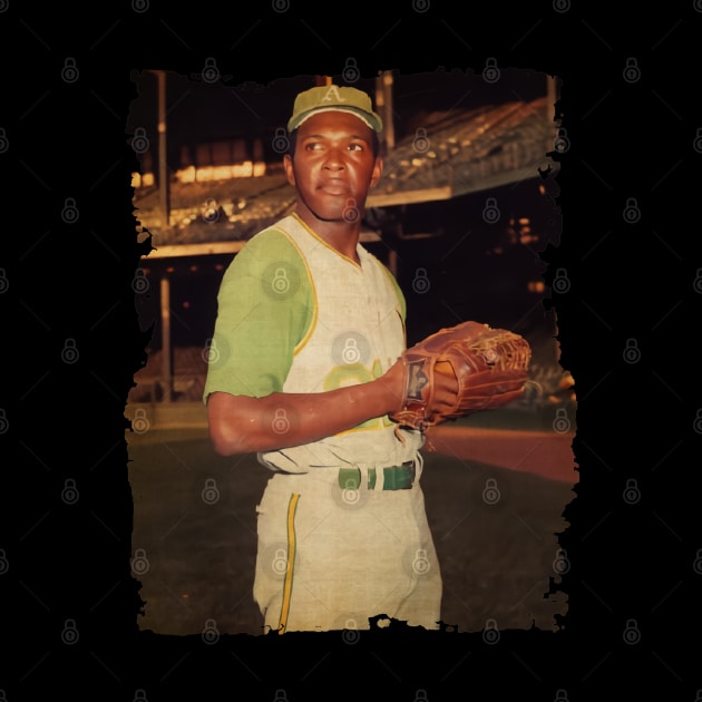 Vida Blue in Oakland Athletics Vintage #2 by TiiAR MANEH99 