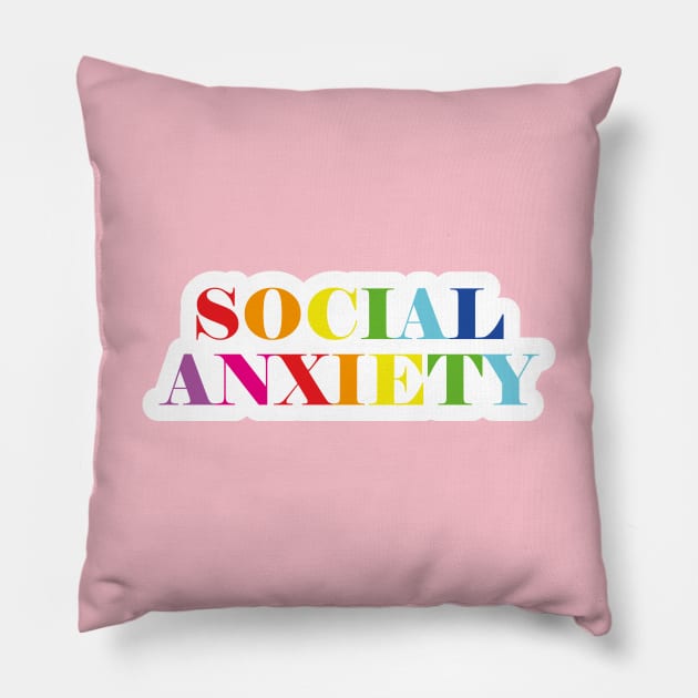 Social Anxiety Pillow by AliyaStorm