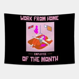 Work From Home Employee of the Month Tapestry