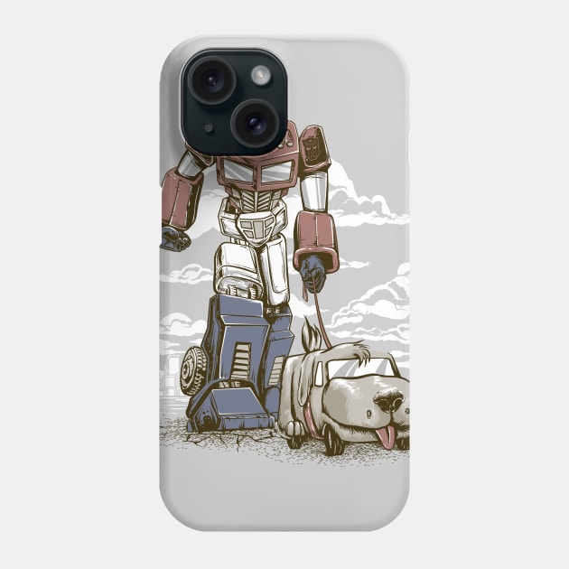 Optimus Phone Case by RedBug01