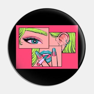 Another girl Pin