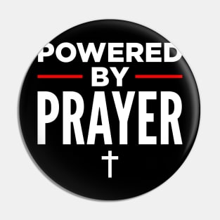 Powered by Prayer Pin