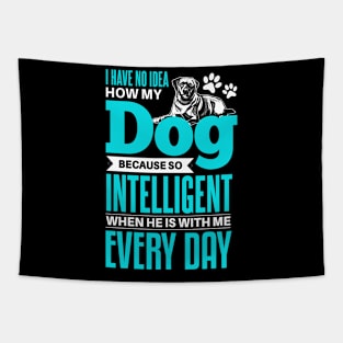 Cool Dog Pet Saying Tapestry