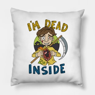 Im dead inside zombie - Halloween Gift Pillow