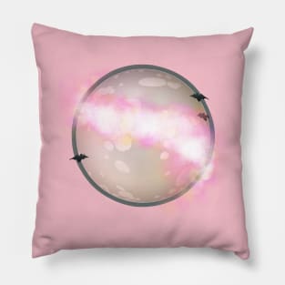 Reva Prisma Full moon emoji Pillow