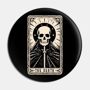 The Death Tarot Card Pin