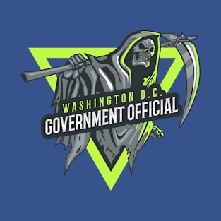 Funny Shirt, D.C. Government Official/Reaper T-Shirt