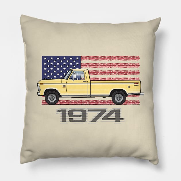 74 Light Yellow Pillow by JRCustoms44