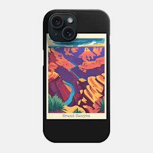 fauvism art of grand canyon usa 4 Phone Case