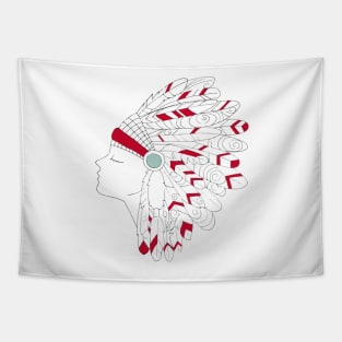 headdress Tapestry