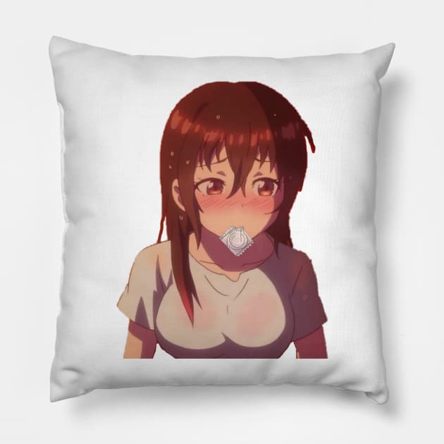 Kawaii Chizuru San From Rent A Girlfriend Pillow by Hentai-heaven