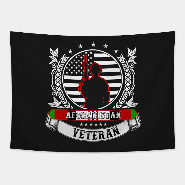 Afghanistan Veteran Tapestry by Wykd_Life