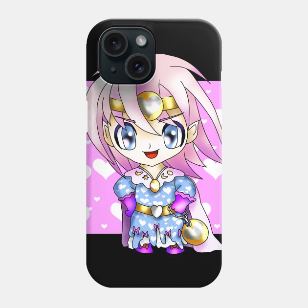 dnd elf cleric serving Rao, a Greyhawk god of peace, reason, and serenity Phone Case by cuisinecat