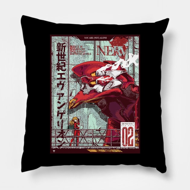 Asuka Langley Sohryu Pillow by annabellaaa