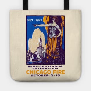 1921 Chicago Fire Remembrance Tote