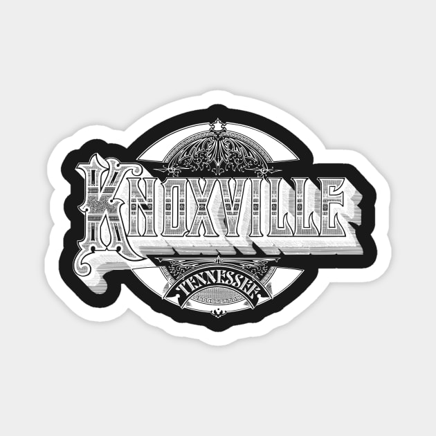 Vintage Knoxville, TN Magnet by DonDota