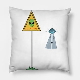 Alien Zone - Original Pillow