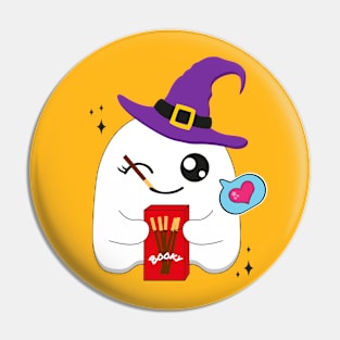 I love Booky, happy halloween Pin