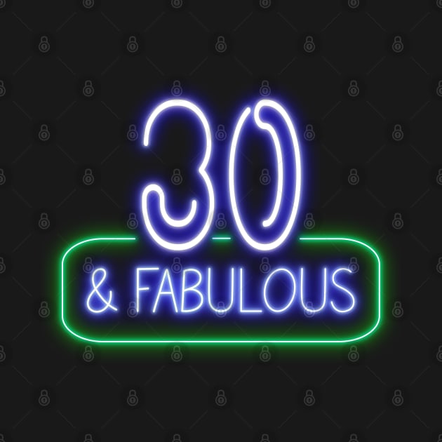Funny 30th Birthday Quote | 30 and Fabulous by AgataMaria