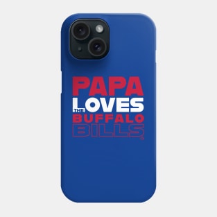 Papa Loves the Buffalo Bills Phone Case