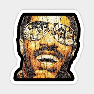 Vintage Stevie Wonder Magnet