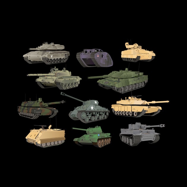 Multiple Battle Tanks by NorseTech