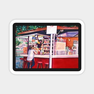 Foodstand, Mexico Magnet