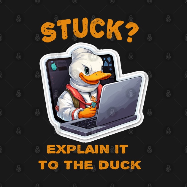 Stuck explain it to the duck by ArtfulDesign