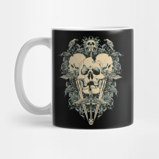 Zombie Outbreak Dead Skull Bones By Xoz