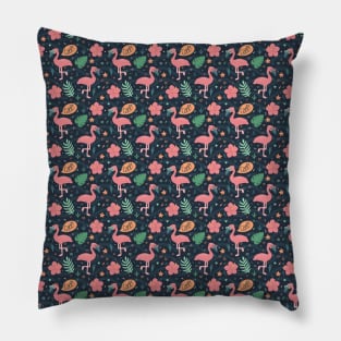 Cool Flamingo! (Pattern) Pillow