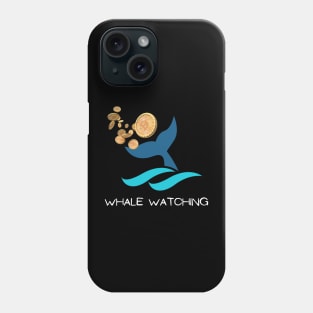 Bitcoin Whale Watching Phone Case