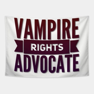 Vampire Rights Advocate (Dark Red to Purple Tapestry