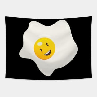 Kawaii fried egg Tapestry