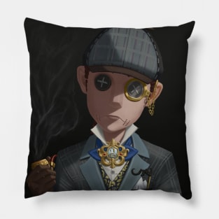 Truth & Inference Portrait (Mr. Inference) Pillow