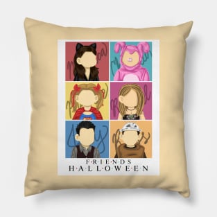 FRIENDS HALLOWEEN POLAROID Pillow