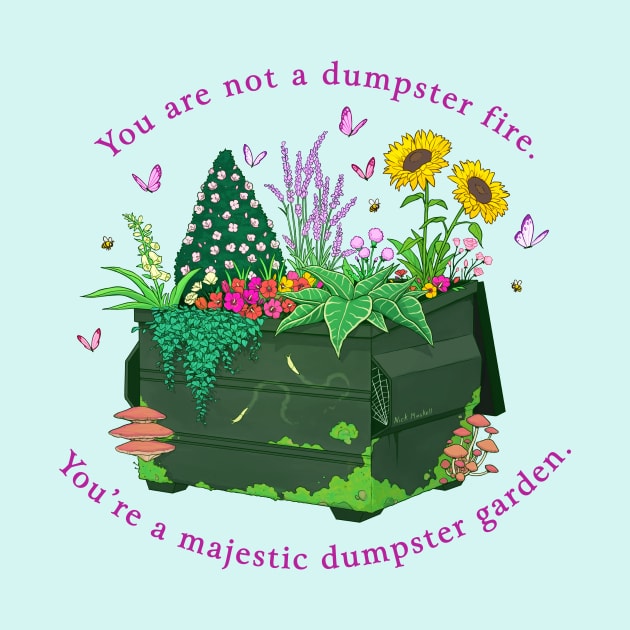 Dumpster Garden by Nick Maskell Designs