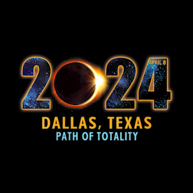 Wos Dallas Texas Total Solar Eclipse 2024 by SanJKaka