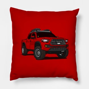 Toyota 4Runner Red Pillow