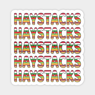 Haystacks Magnet