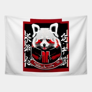 Japanese Yakuza Red panda Tapestry