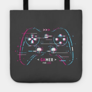 Gamer Life - Glitched Control Pad Tote