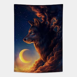 Night Guardian Tapestry