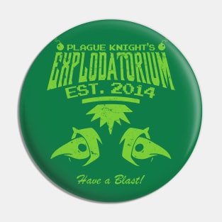 Plague Knight's Explodatorium Pin