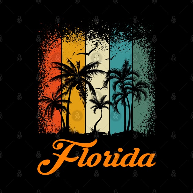 Florida Lover Reto Vintage by UranusArts